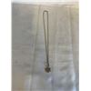 Image 1 : STERLING SILVER TIFFANY PENDANT, MARKED T&CO 925 W/ STERLING SILVER CHAIN NECKLACE