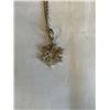 Image 3 : STERLING SILVER TIFFANY PENDANT, MARKED T&CO 925 W/ STERLING SILVER CHAIN NECKLACE