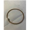 Image 2 : FANCY DESIGN GOLD PLATED BRACELET 8.5" L