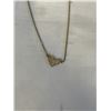 Image 2 : 925 TASHI STERLING SILVER TINY HEART NECKLACE 15-17" L