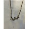 Image 2 : VINTAGE STERLING SILVER EGYPTIAN NECKLACE