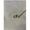 Image 3 : FAC FIFTH AVENUE COLLECTION GOLD CHAIN W/ PENDANT NECKLACE MARKED FAC