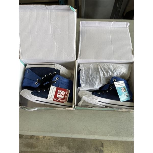 2 NEW TRANSFORMER KIDS SHOES SIZE 31 AND 32