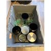 Image 1 : BOX OF JARS AND MARBLES