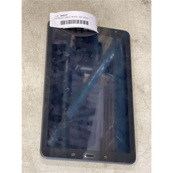SAMSUNG TABLET MODEL SM-T560NU - WORKING, NO CHARGER