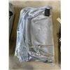 Image 3 : 3 NEW LIGHT WEIGHT SCHOOL BACK PACKS, 2 LIGHT BLUE ONE WHITE OPENED