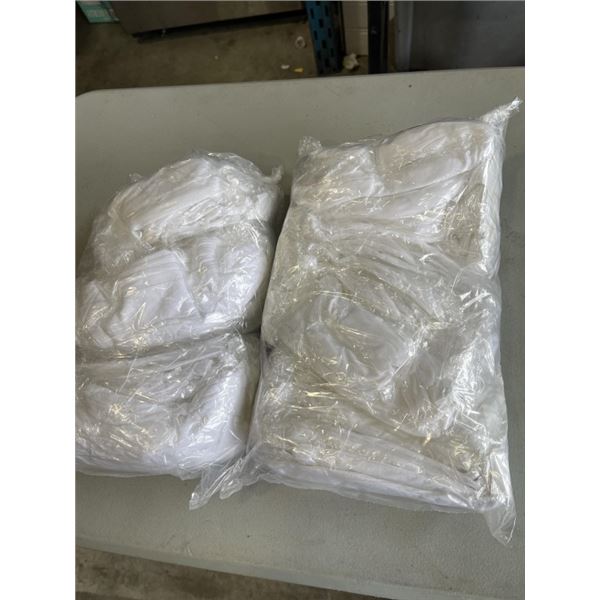 72 NEW PAIRS OF WHITE COTTON WORK GLOVES, RETAIL $144