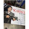 Image 2 : SCARFACE PRINT AND 3 VINTAGE MAPS