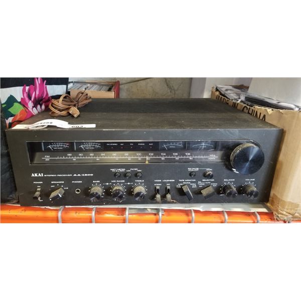 AKAI RECEIVER - WORKING
