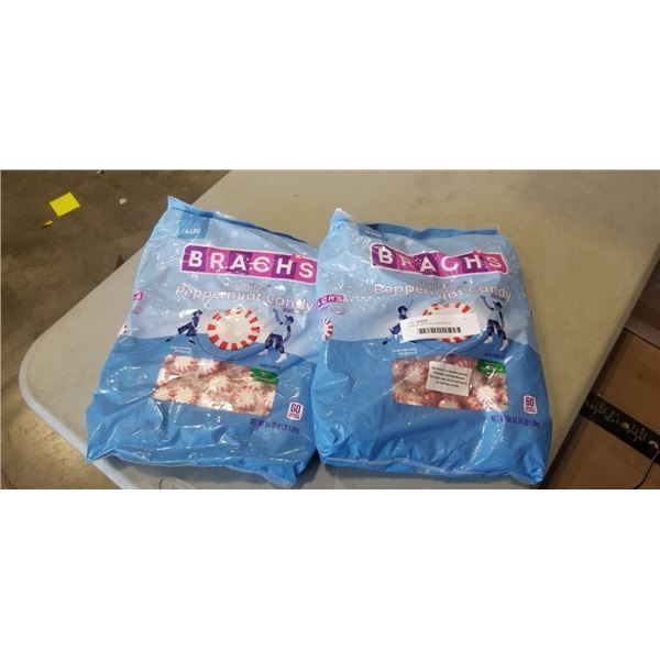 8LBS OF BRACHS STAR BRITES PEPPERMINT CANDYS