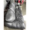 Image 2 : BLACK LEATHER SOFA