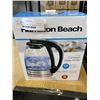 Image 1 : HAMILTON BEACH COMPACT 1L GLASS ELECTRIC KETTLE - TESTED WORKING