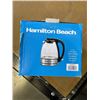 Image 3 : HAMILTON BEACH COMPACT 1L GLASS ELECTRIC KETTLE - TESTED WORKING