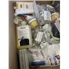 Image 5 : ASSORTED OVERSTOCK HARDWARE AND SHOP ITEMS, UINCLDUING SHELF PINS, LUBE, SOFT CLOSE DOOR DAMPERS AND