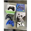 Image 1 : ASSORTED XBOX GAME CONTROLLERS, STORE RETURN DEFECTIVES