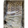 Image 4 : BOX AND TOTE OF WICKER FANS, PLACEMATS, ETC