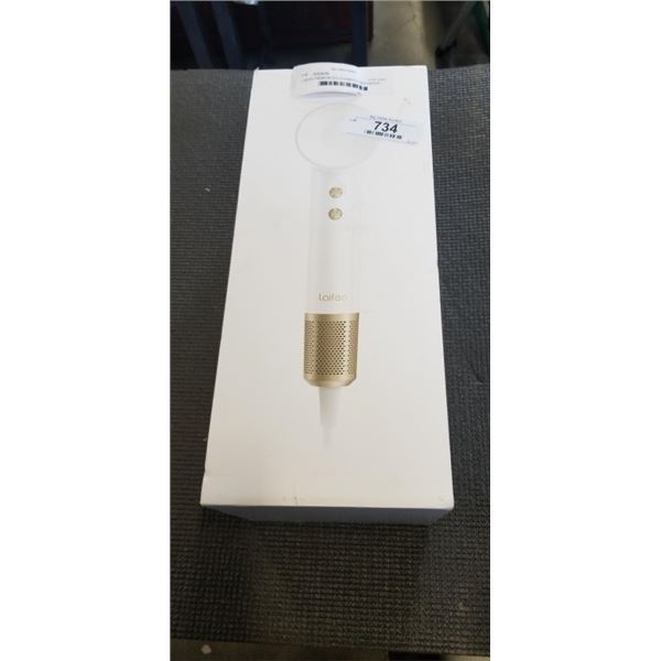 LAIFEN PREMIUM GOLDEN WHITE HAIR DRYER - TESTED WORKING, RETAIL $219