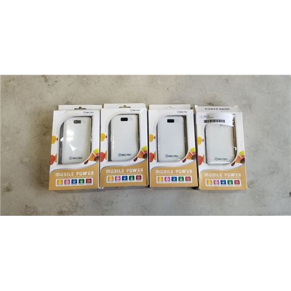 4 NEW POWERBANKS
