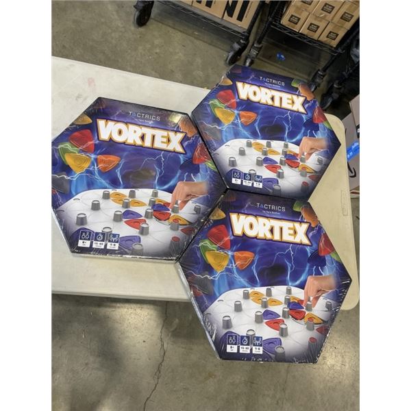 3 NEW VORTEX BOARD GAMES