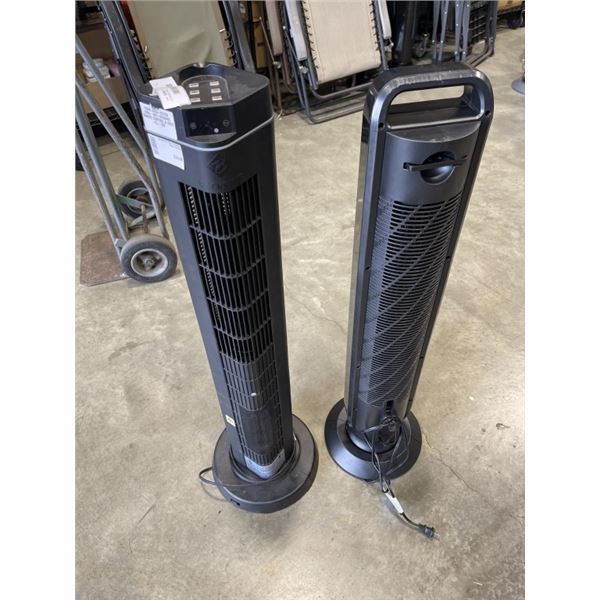 2 TOWER FANS