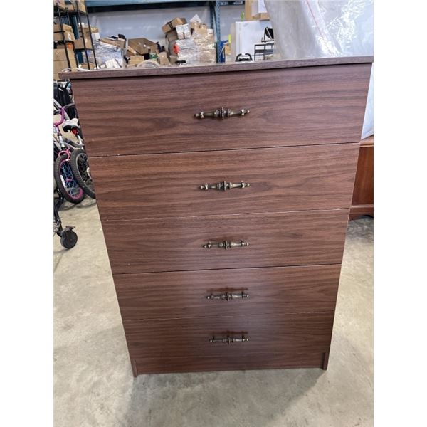 VINTAGE 5 DRAWER HIGHBOY DRESSER