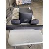 Image 1 : POLK SOUND BAR, SUB AND 2 SURROUND SOUND SPEAKERS