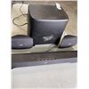 Image 3 : POLK SOUND BAR, SUB AND 2 SURROUND SOUND SPEAKERS
