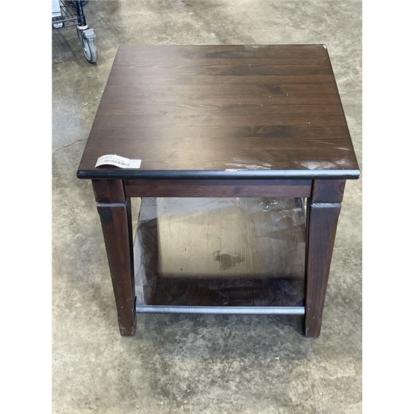 IKEA PINE SQAURE SIDE TABLE