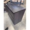 Image 4 : IKEA MALM BLACK 3 DRAWER DRESSER