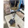 Image 3 : ANTIQUE BRASS FIRE LOG HOLDER AND COMPANION SET