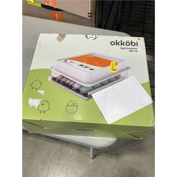 OKKOBI EGG INCUBATER OBI-36