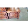 Image 2 : 5 DRAWER SOLID WOOD HIGHBOY DRESSER AND NIGHTSTAND
