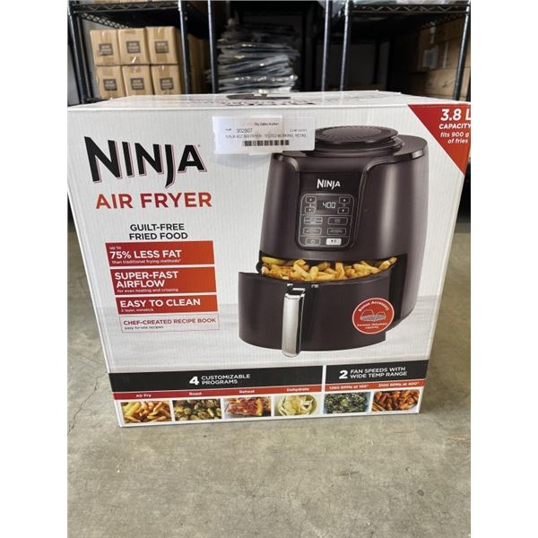 NINJA 4QT AIR FRYER - TESTED WORKING, RETAIL $104