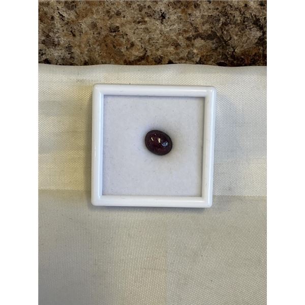 NEW 4.5CT NATURAL STAR RUBY, UNTREATED, OVAL CABOCHON CUT
