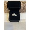 Image 1 : NEW PLATINUM PLATED 2.0CT SIMULATED DIAMOND (CZ) MANS RING, RESIZEABLE