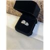 Image 2 : NEW PLATINUM PLATED 2.0CT SIMULATED DIAMOND (CZ) MANS RING, RESIZEABLE