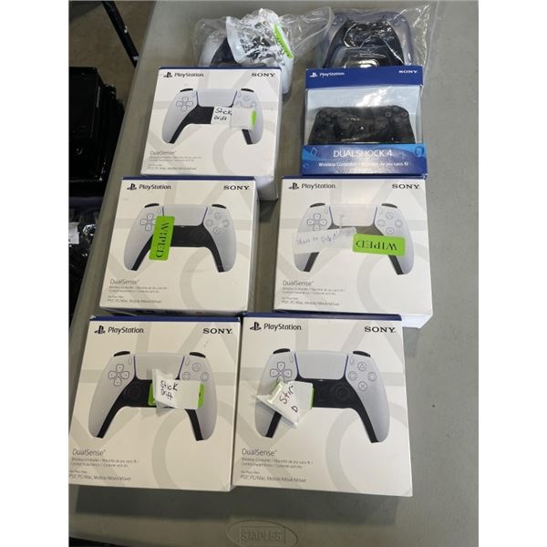 ASSORTED PS5 CONTROLLERS, STORE RETURN DEFECTIVES