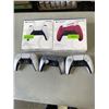 Image 1 : 5 PS5 CONTROLLERS DEFECTIVE STORE RETURNS MOSTLY STICK DRIFT