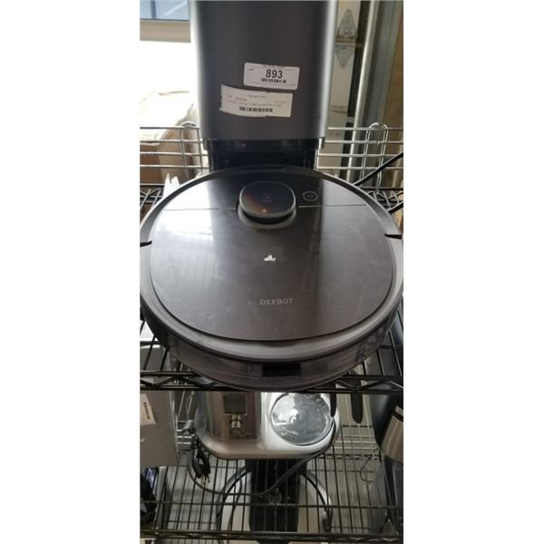 AS NEW ECOVACS DEEBOT OZMO T8+ MOPPING ROBOT VACUUM - TESTED WORKING, RETAIL $1099