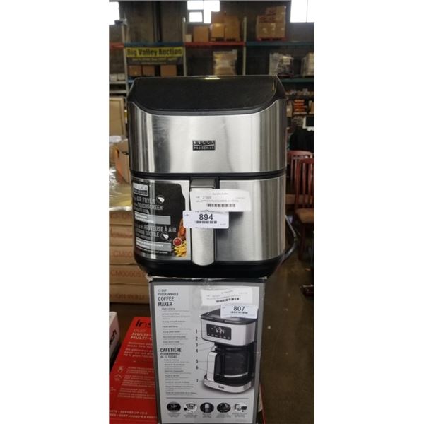 AS NEW BELLAPRO 5.7L TOUCHSCREEN AIR FRYER - TESTED WORKING, RETAIL $219