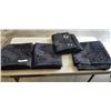 Image 1 : 4 BLACK SHOWER CURTAINS