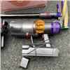 Image 3 : DYSON V15 DETECT CORDLESS VACUUM WORKING WITH ATTACHMENTS RETAIL $1,000