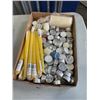 Image 2 : 2 TRAYS OF ASSORTED CANDLES