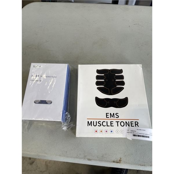 NEW EMS MUSCLE TONER AND NEW DUO EKG TRACKER