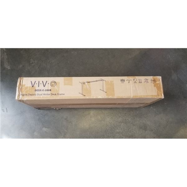 VIVO BLACK ELECTRIC DUAL MOTOR DESK FRAME