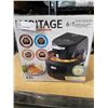 Image 1 : HERITAGE 6-IN-1 4.5QT INFRARED STEAM AIR FRYER - TESTED WORKING, RETAIL $299