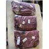 Image 1 : 3 NEW BURGUNDY  LIGHT WEIGHT SCHOOL BACK PACKS
