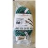 Image 1 : AS NEW GREEN 50FT LIFE SUPPLY LIGHTED INDOOR OUTDOOR HEAVY DUTY EXTENSION CORD, 12AWG