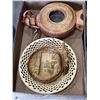 Image 2 : VINTAGE HAND MADE WOODEN ITEMS INCLDUING FLASK, BOXES ETC