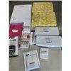 Image 4 : ASSORTED AMAZON OVERSOTCK OFFICE SUPPLIES INCLDUING PAPER, PAPER CLIPS, ORAGNIZER, MERCHANDISOR SCIS